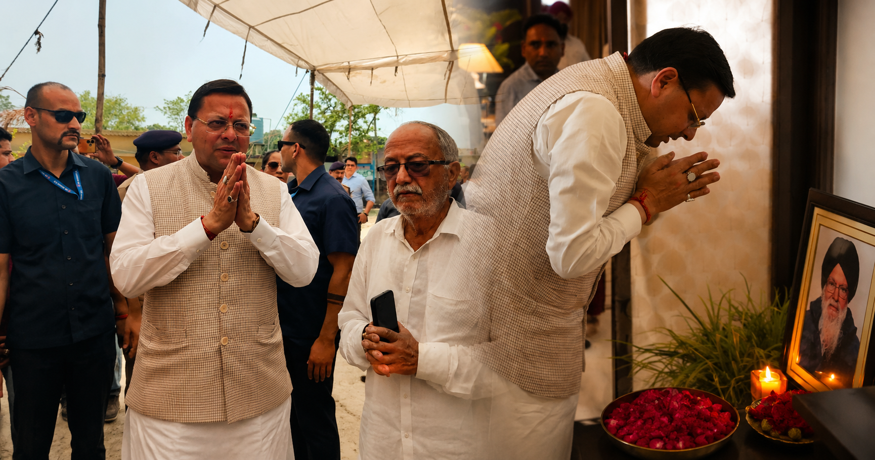 उत्तराखंड: सीएम पुष्कर सिंह धामी ने रामनगर और काशीपुर का किया दौरा, विधायकों के परिजनों के निधन पर जताया गहरा शोक