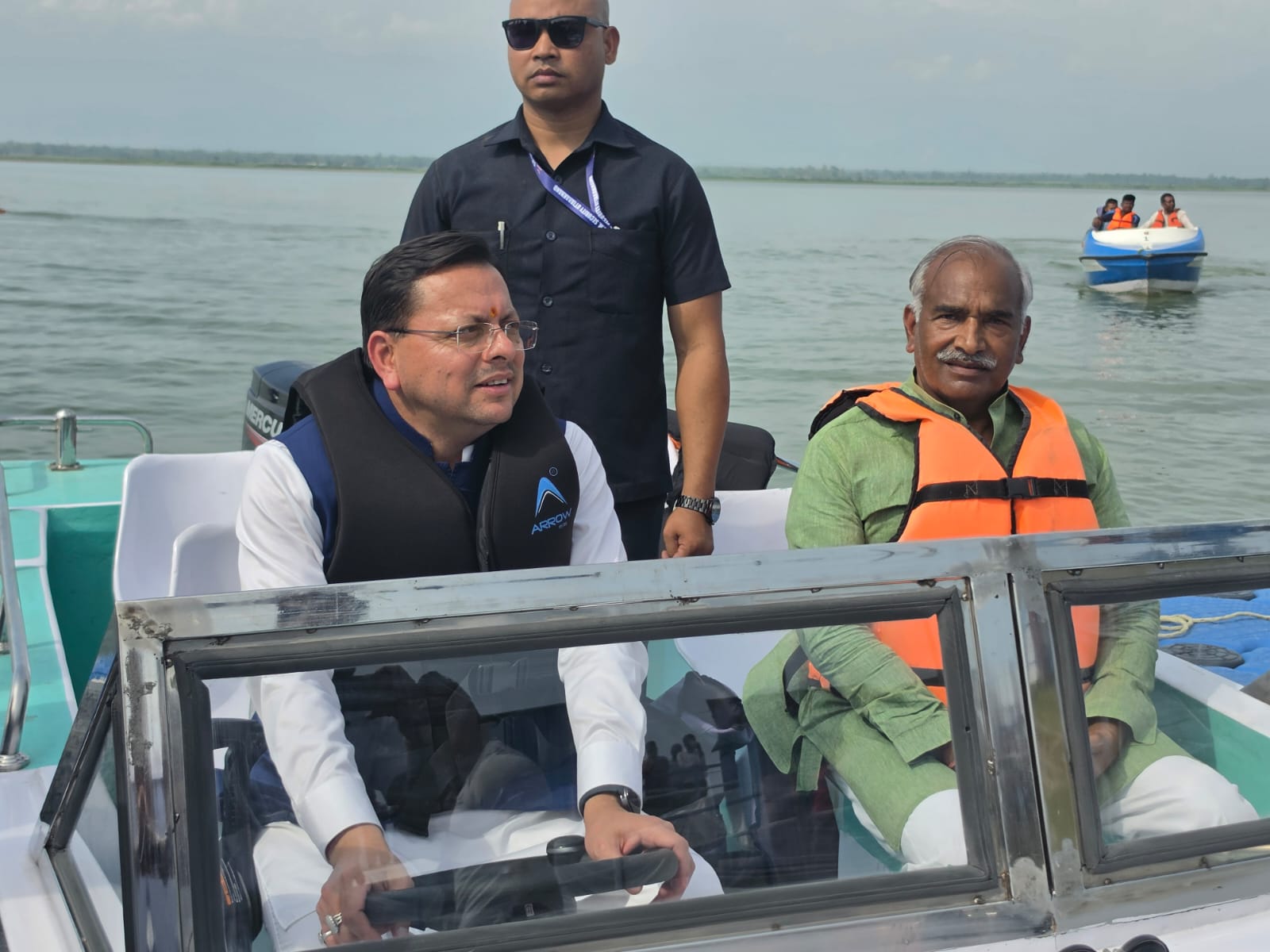 उत्तराखण्ड में इंटरनेशनल क्याकिंग-कैनोइंग प्रतियोगिता: मुख्यमंत्री पुष्कर सिंह धामी ने गदरपुर में व्यवस्थाओं का लिया जायजा
