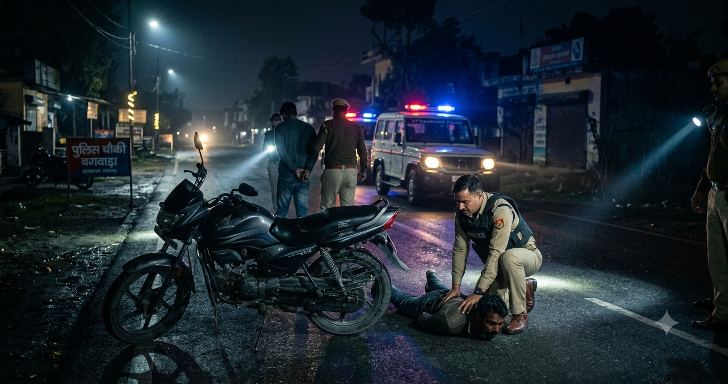 रुद्रपुर गैंगरेप कांड: पुलिस मुठभेड़ के बाद तीनों मुख्य आरोपी गिरफ्तार, एक के पैर में लगी गोली