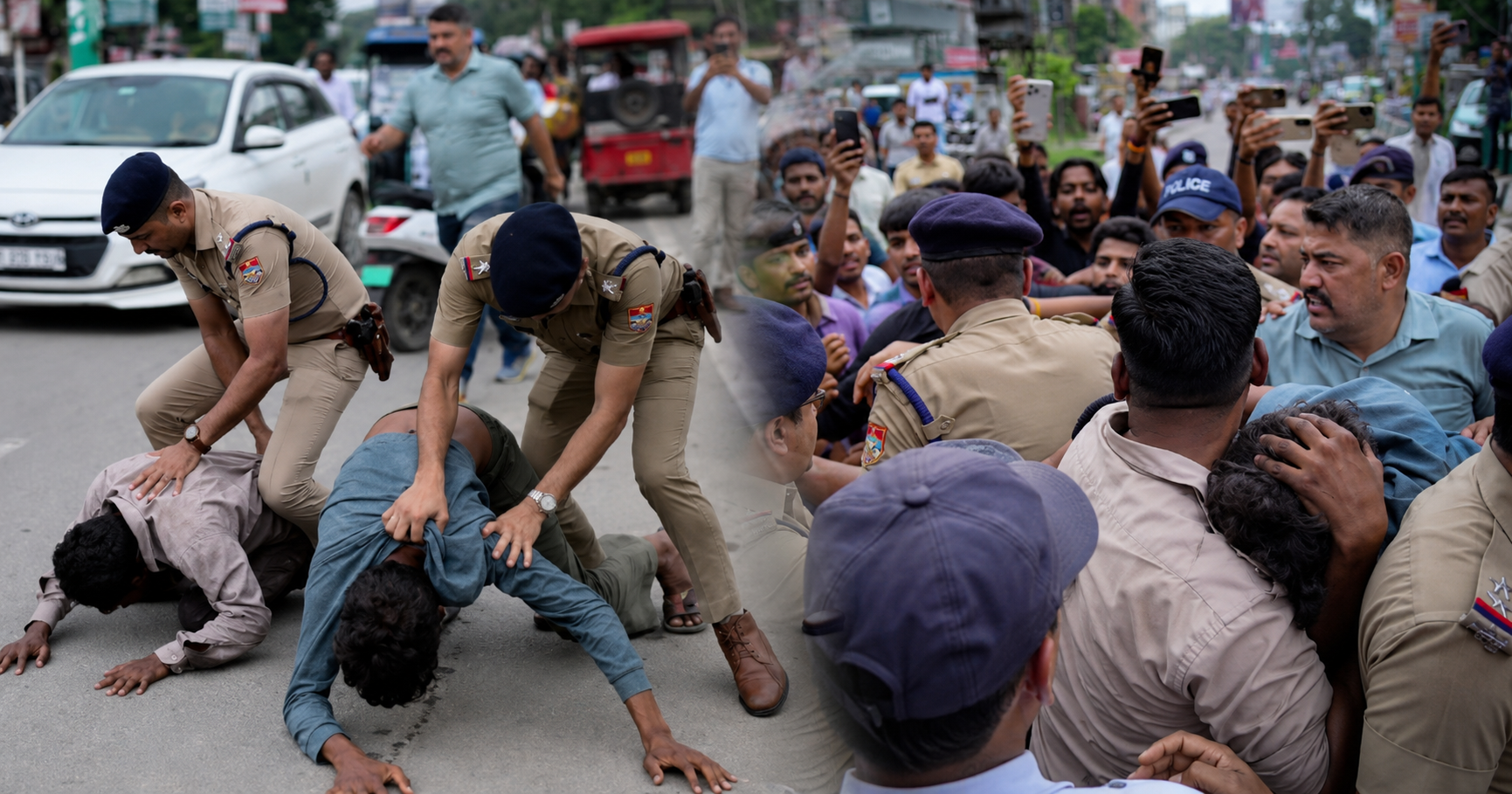 रुद्रपुर गैंगरेप केस: क्राइम सीन रिक्रिएशन के दौरान कस्टडी से भागे आरोपी, पुलिस ने दबोचा तो भीड़ ने धुना